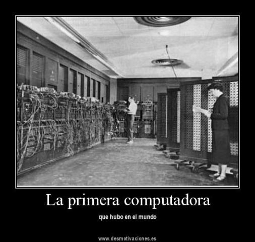 Aparece la primera computadora