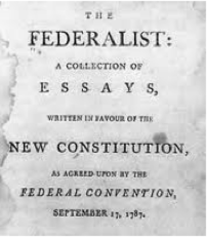 Beginning of Fderalist Party