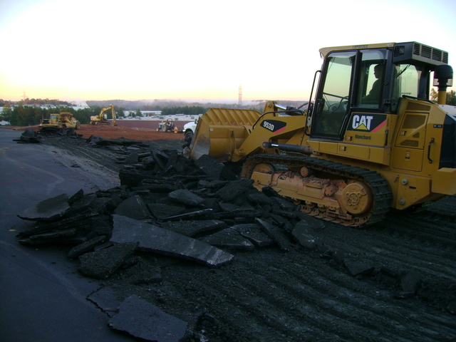 Robotics Parking Lot is Demolished