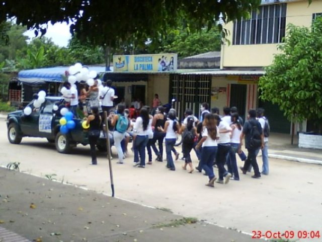 En mi bachiller.... carnaval de blancos negros
