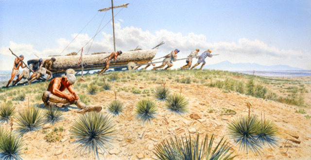 Preparing for the Portage Around the GreatFalls