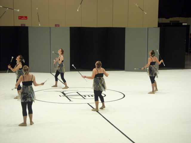 Gané el Campeonato Nacional de Baton Twirling