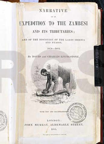 Publicació de "The Zambezi and its tributaries"