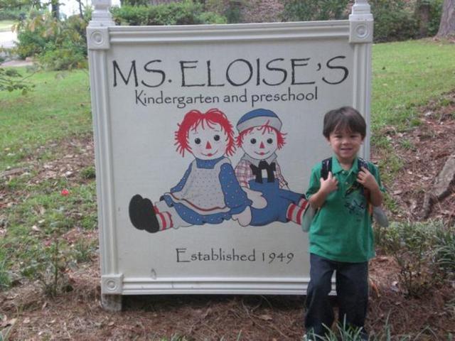 My very 1st day of school