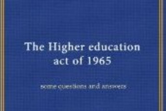 Higher Education Act of 1965