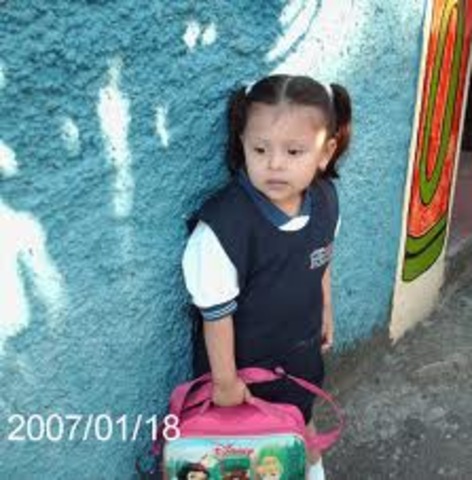 mi primer dia de clase en la escuela