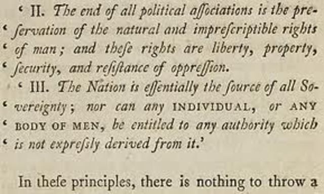Tom Paine’s  The Rights of Man is published