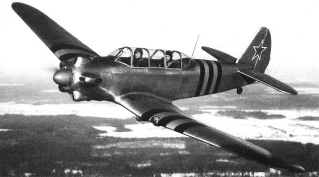 Полёт с летчиком-инструктором Д.П.Мартьяновым на «Як-18»