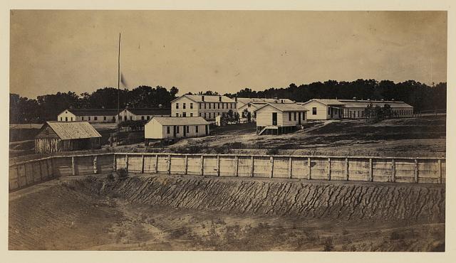 Construction of barracks