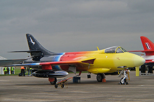 Hawker Hunter   Maxhtik;o aeropl;ano