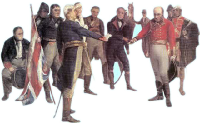 Rendicion de Invasores