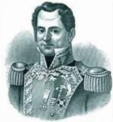 José Justo Corro (I),  Anastacio Bustamante