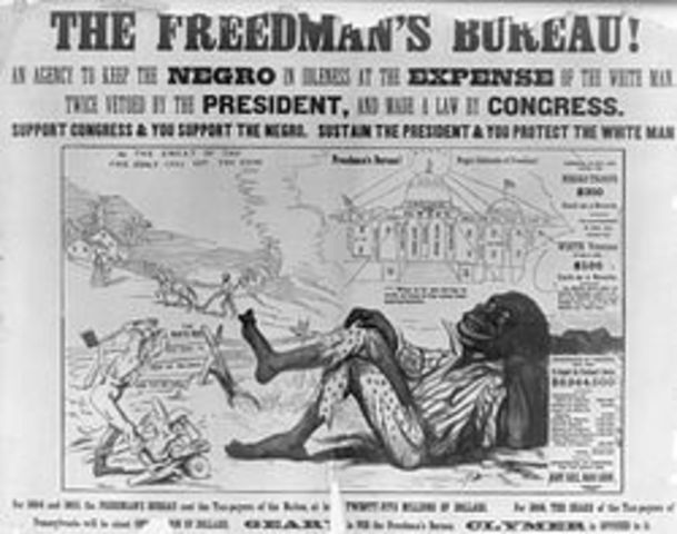 Formation of the Freedmans Bureau