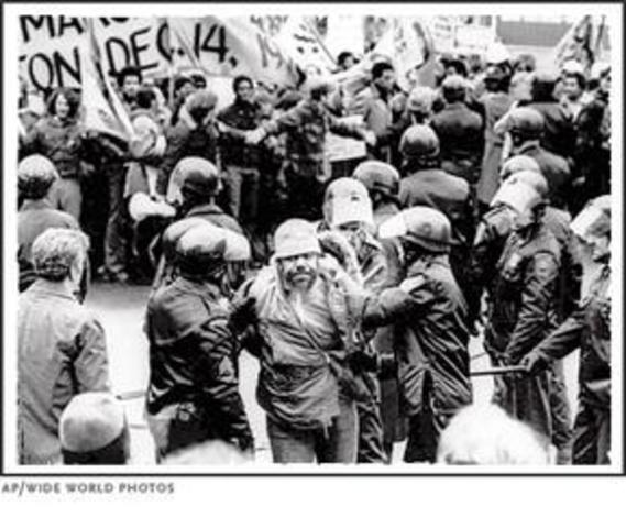 Micheal Faith is stabbed