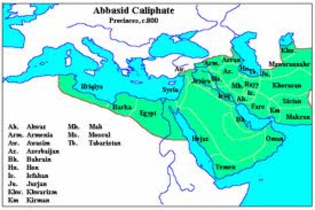 Baghdad becomes capital of Abbasid Caliphate