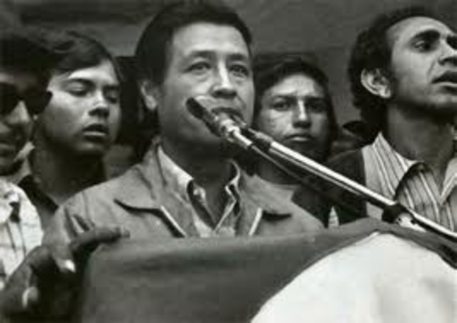 Gets the Agricultural Relations Act signed in California