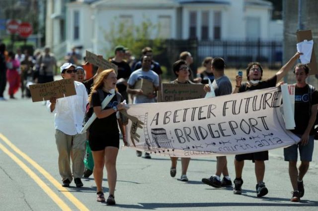 activist take a stand