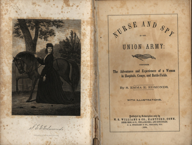 Publishing of "The Female Spy of the Union Army"