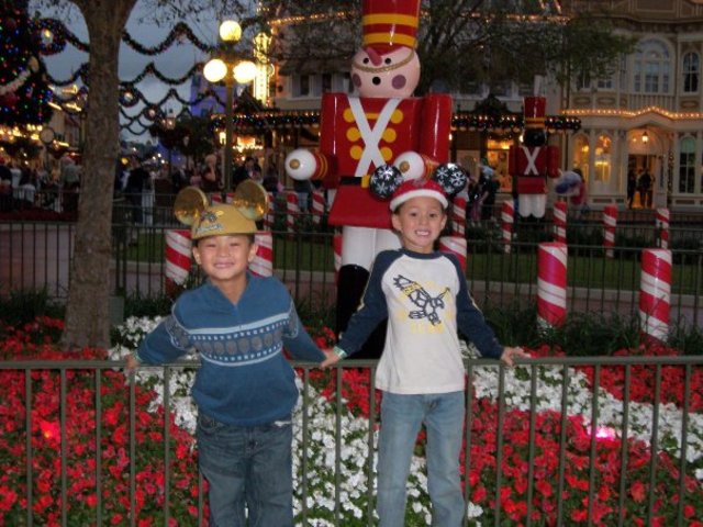 Christmas 2009 at Disney World