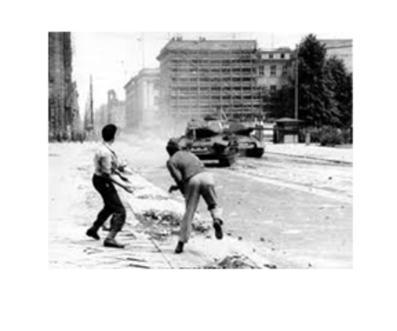 Workers Uprising in the East.