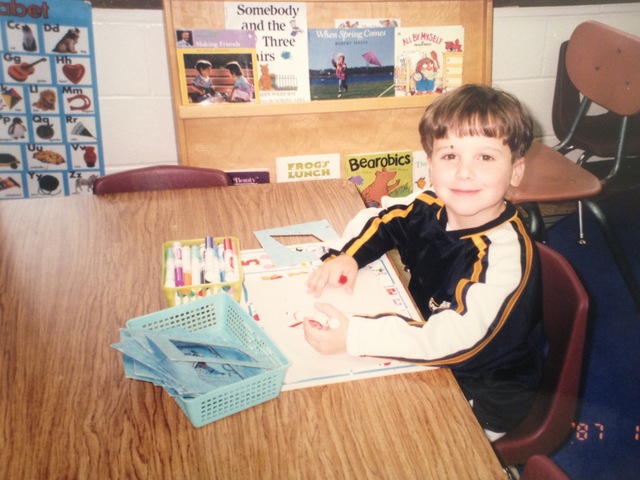 El primer día de preescolar