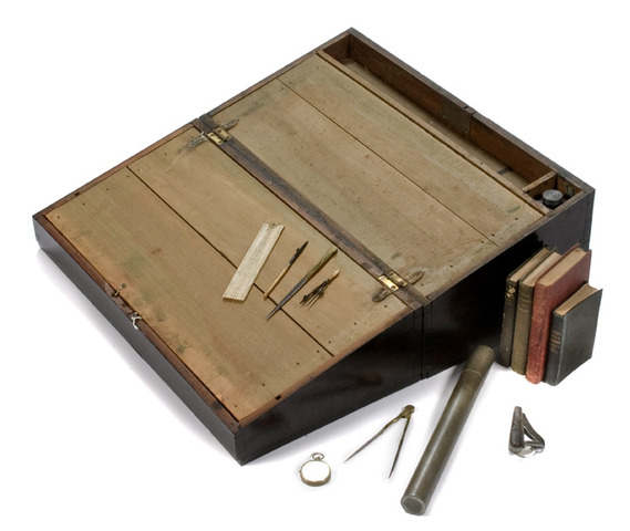 Parents send him money to buy a desk.