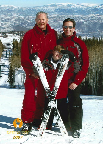 My first time skiing