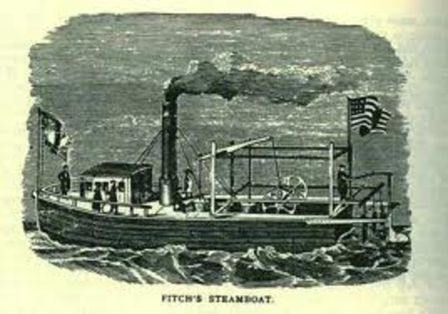 Invention of Steamboat - US