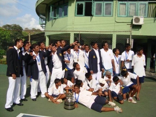 Won the all island Tennis Tournament