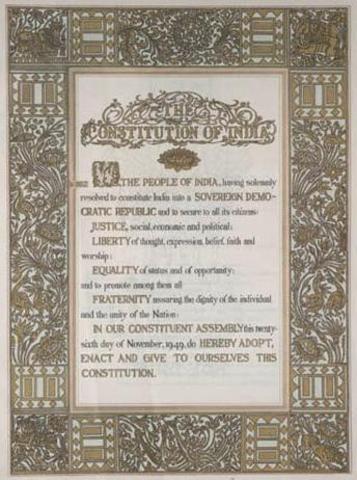 Adoption of the Constitution