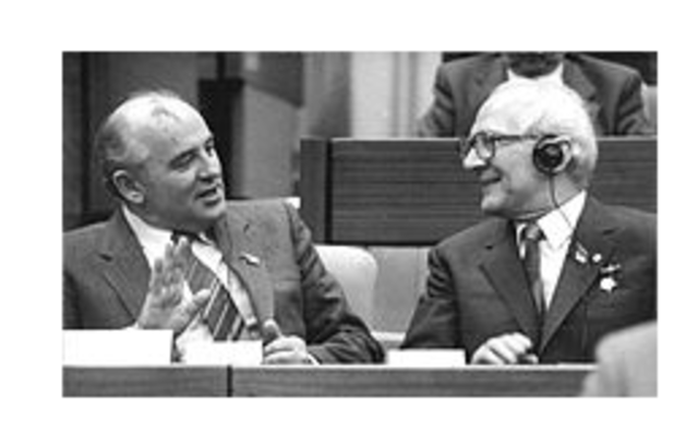Mikhail Gorbachev Becomes Soviet Premier.