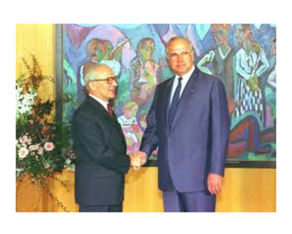 Erich Honecker Visits West Germany.