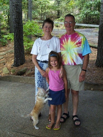 Week at Mimi and Pawpaw's