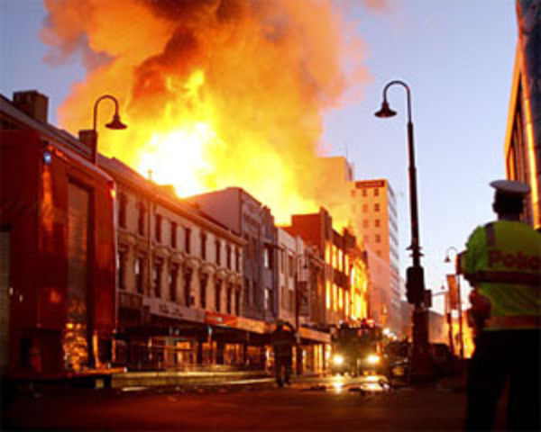 The Fire and the Getaway!