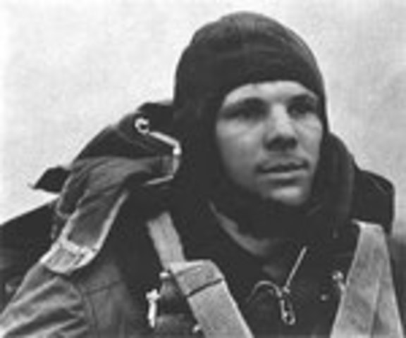 Первое упоминание имени Гагарина в прессе