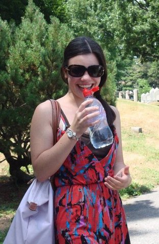 Día que mi nueva vecina y otra mejor amiga Sarah se mudó a Upper Saddle River.