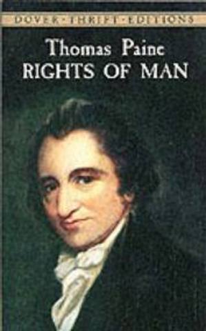 Tom Paine's 'The Right of Man' is Published