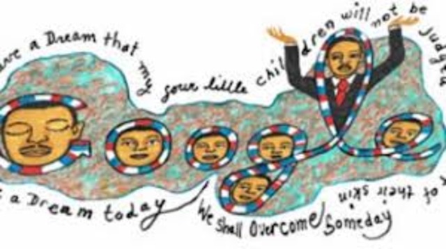 Martin Luther travelled more than six million miles