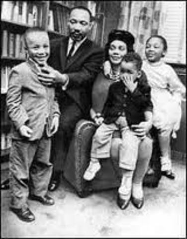 Martin Luther King became pastor