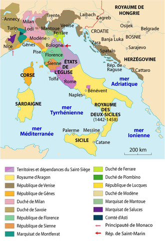 Divided Italy