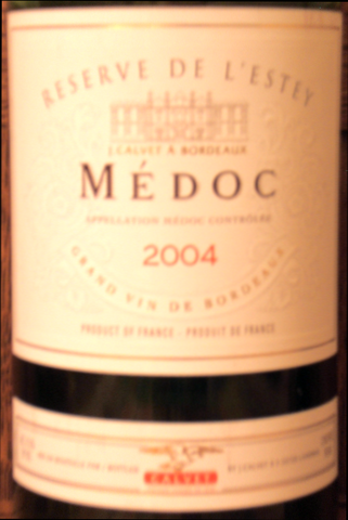 They drank some Medoc