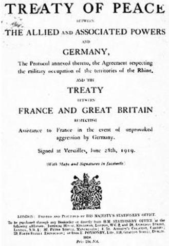 Treaty of Versailles