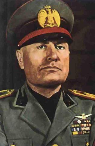 Benito Mussolini Becomes The New Priminister Of Italy