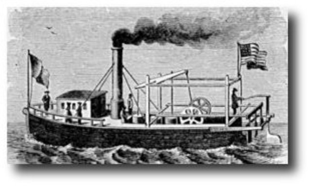 Invention of the steam boat