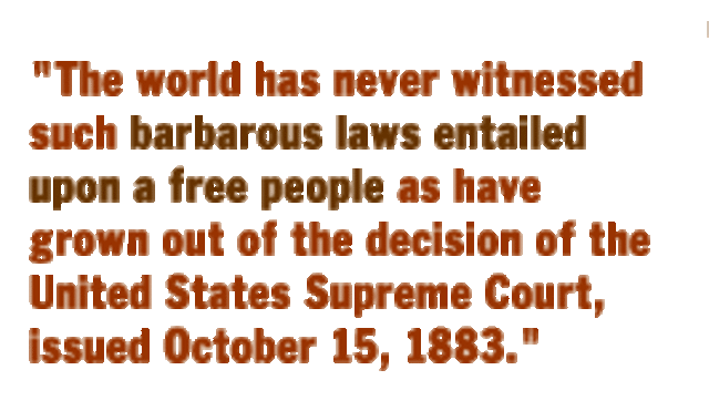 Civil Rights Act Overturned