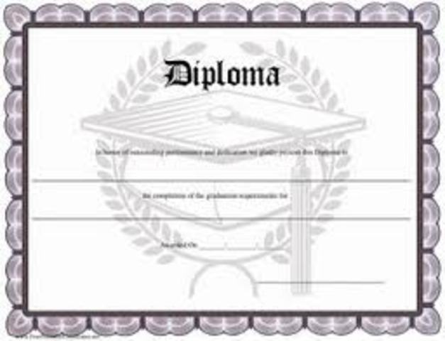 Teacher's diploma