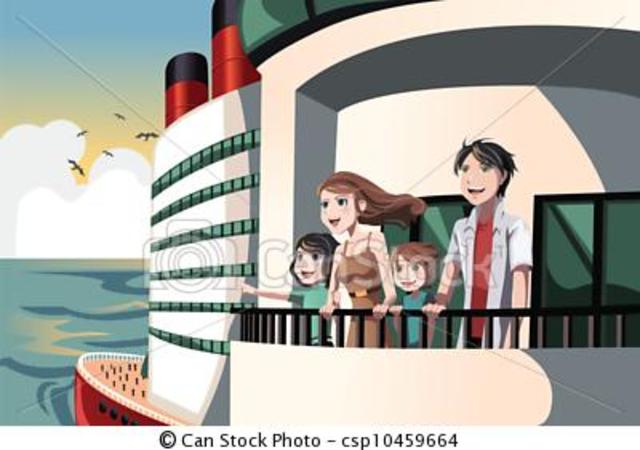 Trip with family on cruise