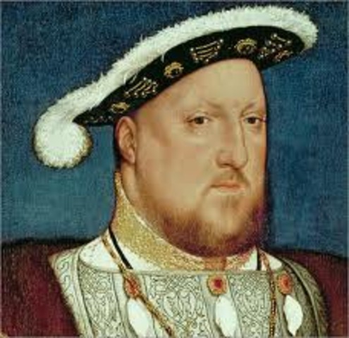 King Henry the VIII is King