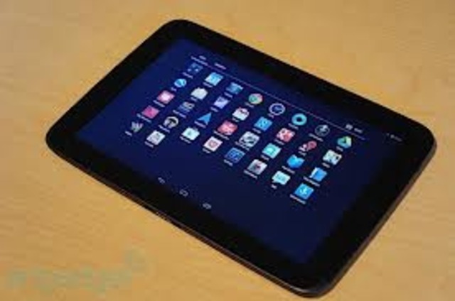 Google lanza su primera tablet el google nexus.