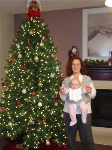 Christmas time with Mommy